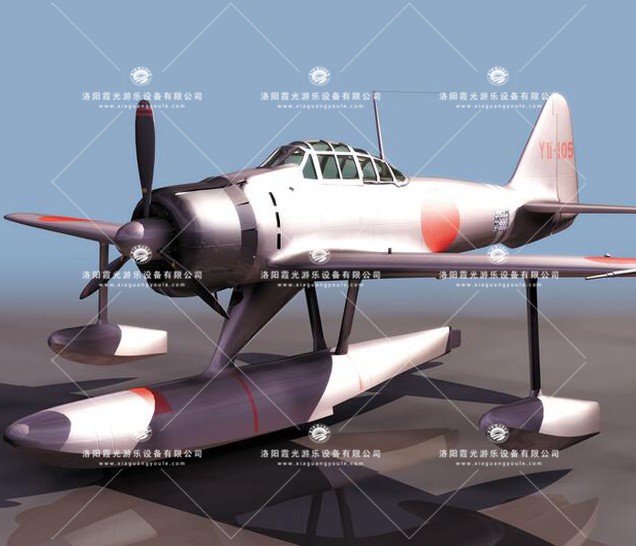 琼山3D模型飞机_